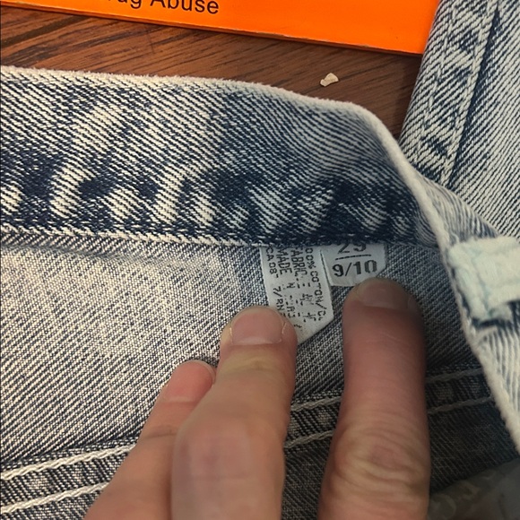 Vintage Freego Acid Wash Jeans. 9/10 but smaller. Light spots shown in pics - Picture 8 of 10